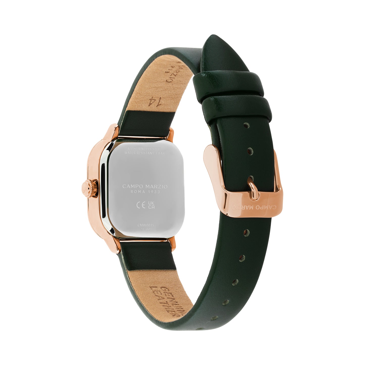 TURIN LEATHER STRAP WATCH - CMW0015