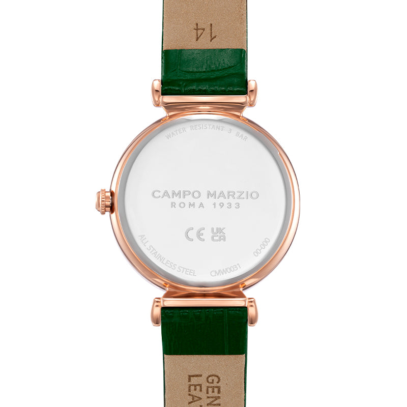 NAPLES LEATHER STRAP WATCH - CMW0031