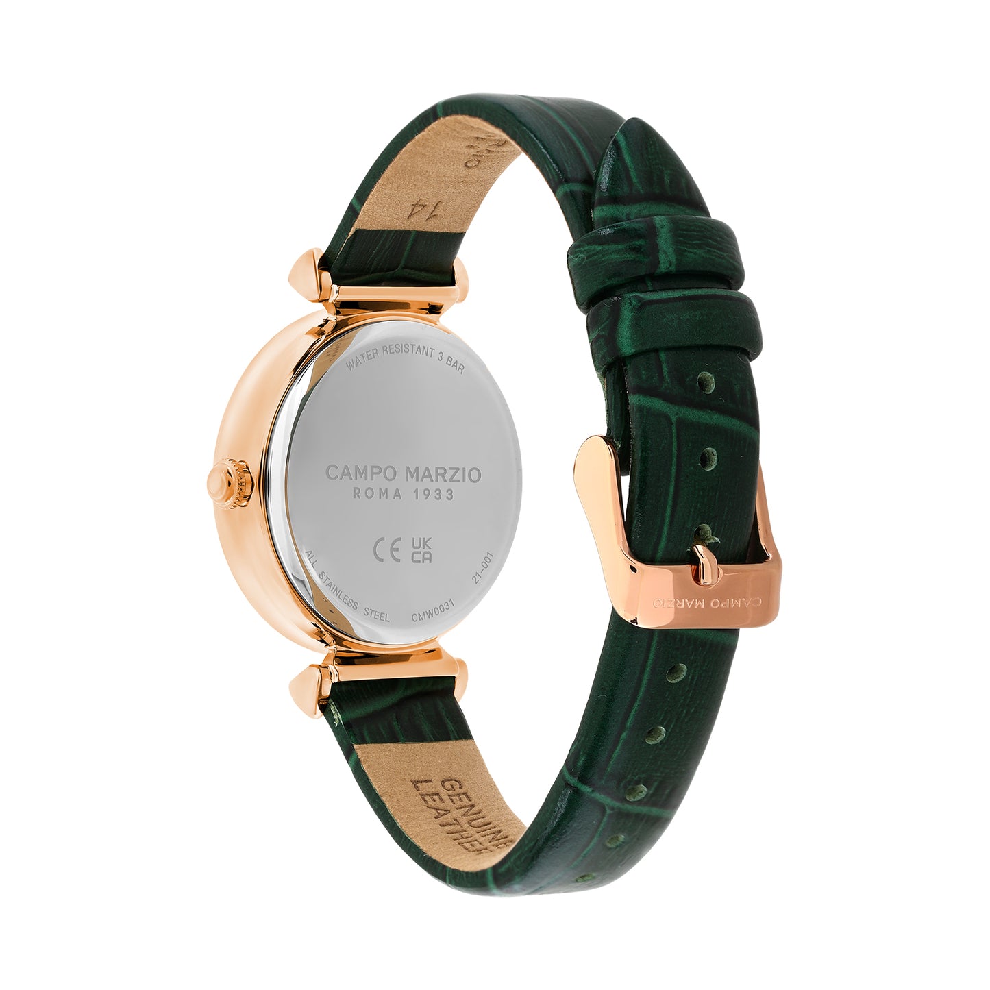 NAPLES LEATHER STRAP WATCH - CMW0031