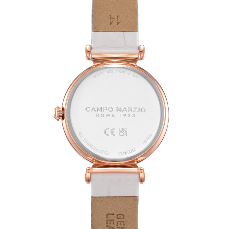 NAPLES LEATHER STRAP WATCH - CMW0032