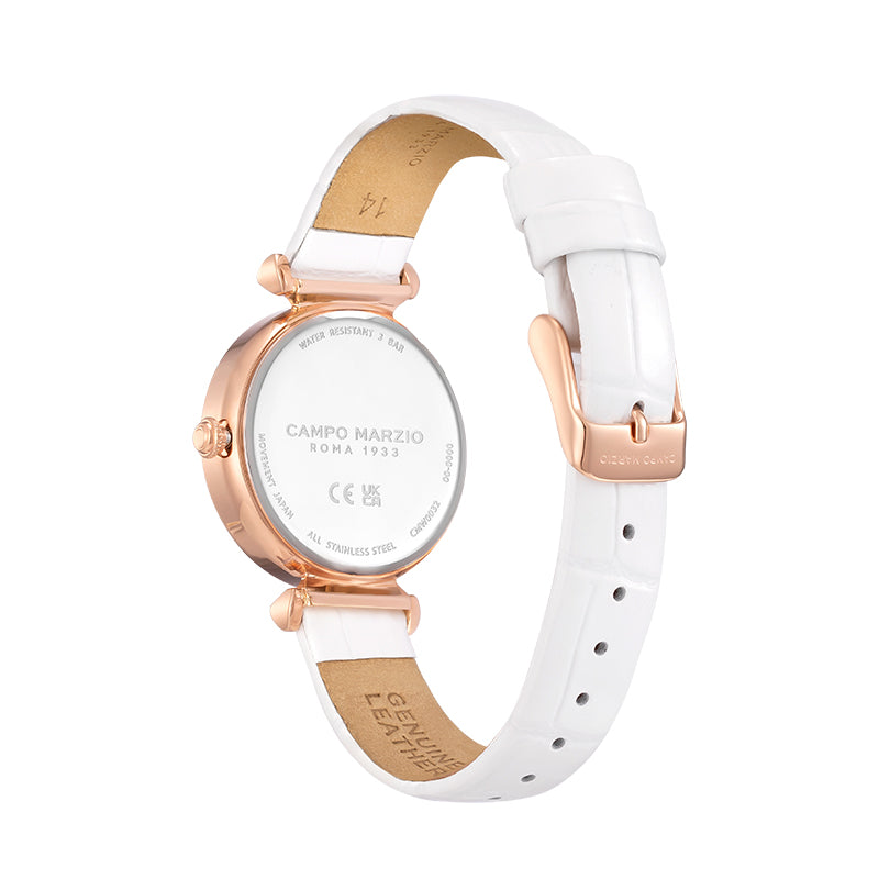 NAPLES LEATHER STRAP WATCH - CMW0032
