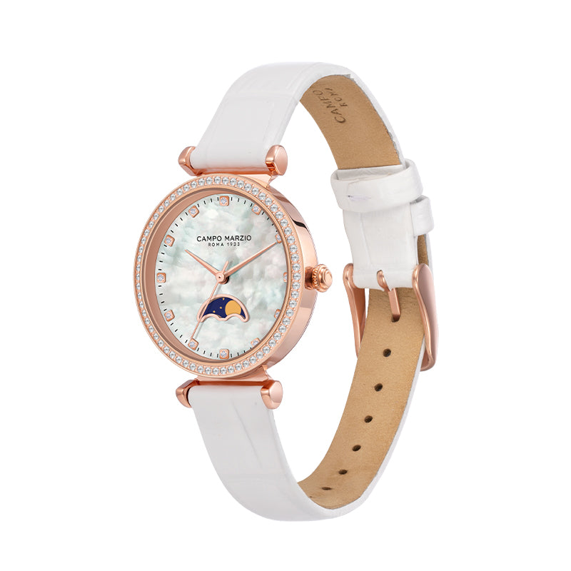 NAPLES LEATHER STRAP WATCH - CMW0032