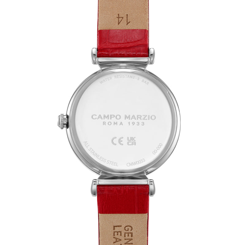 NAPLES LEATHER STRAP WATCH - CMW0033