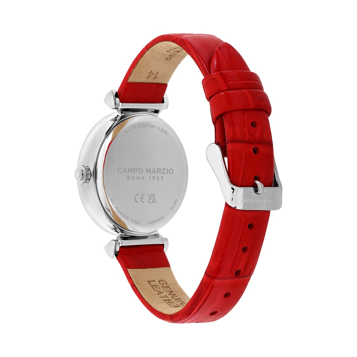 NAPLES LEATHER STRAP WATCH - CMW0033