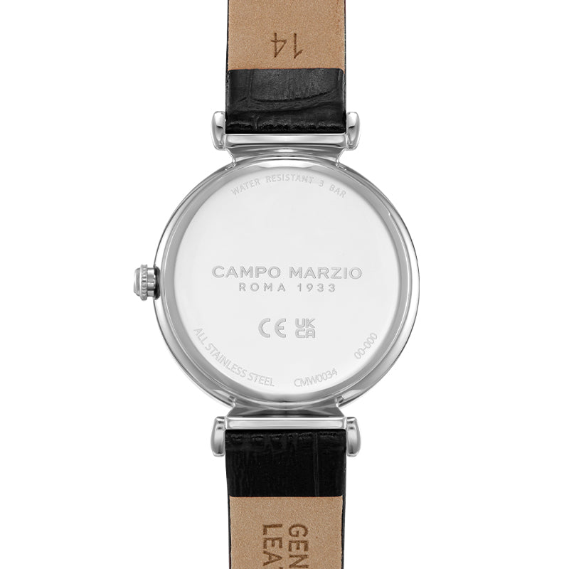 NAPLES LEATHER STRAP WATCH - CMW0034