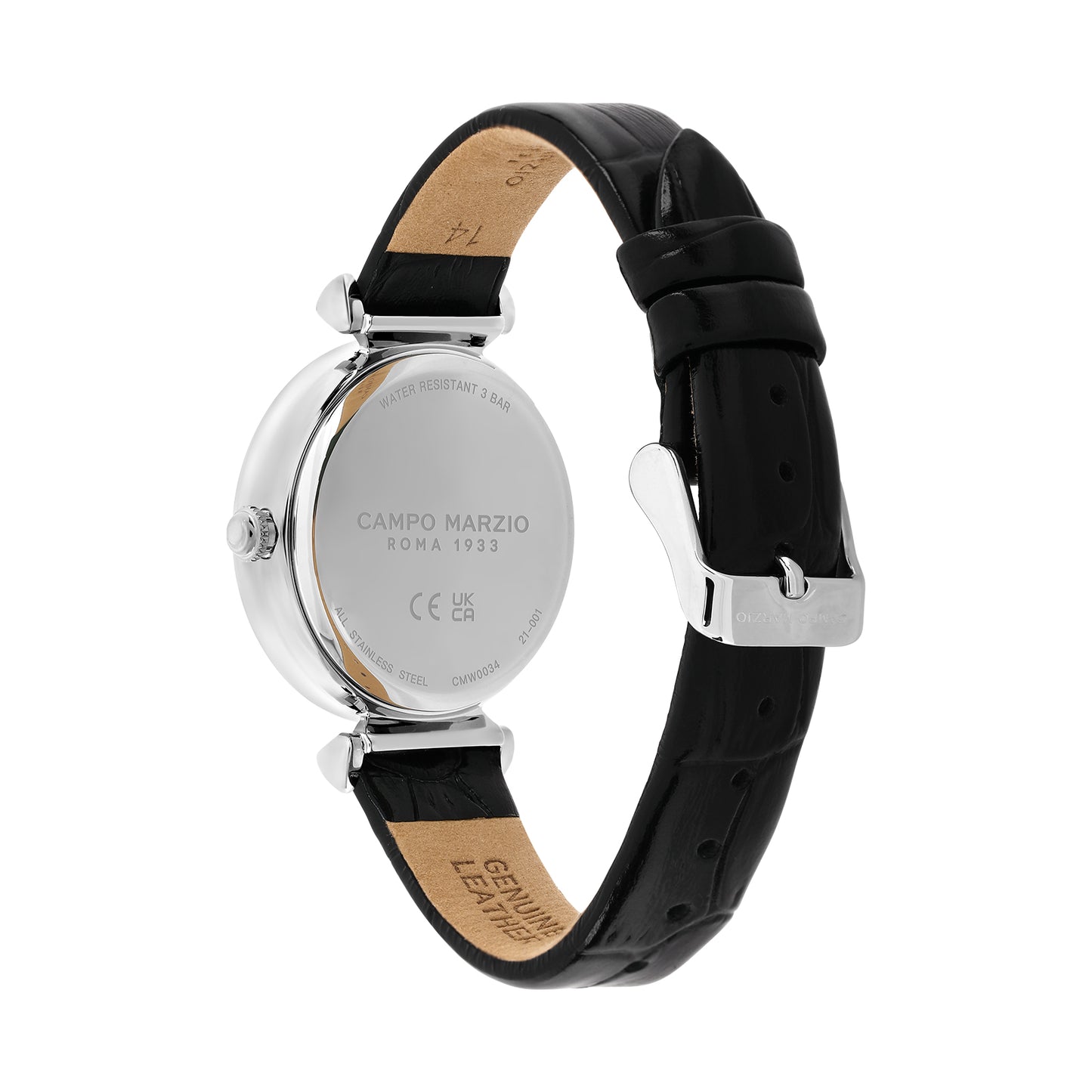 NAPLES LEATHER STRAP WATCH - CMW0034