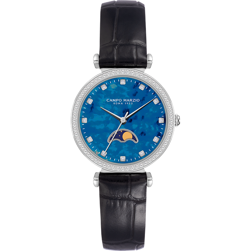 NAPLES LEATHER STRAP WATCH - CMW0034