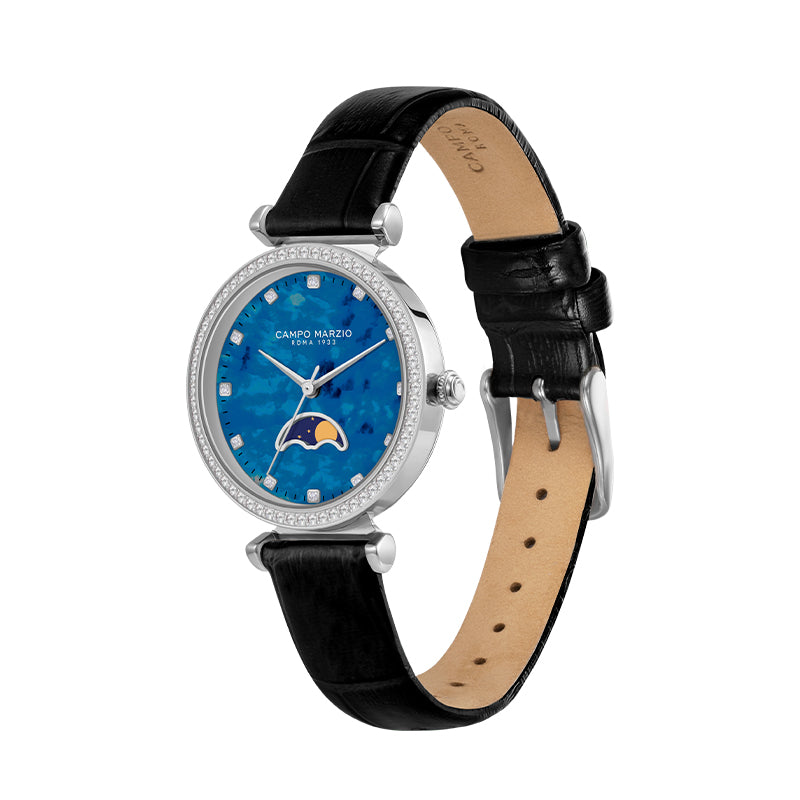 NAPLES LEATHER STRAP WATCH - CMW0034