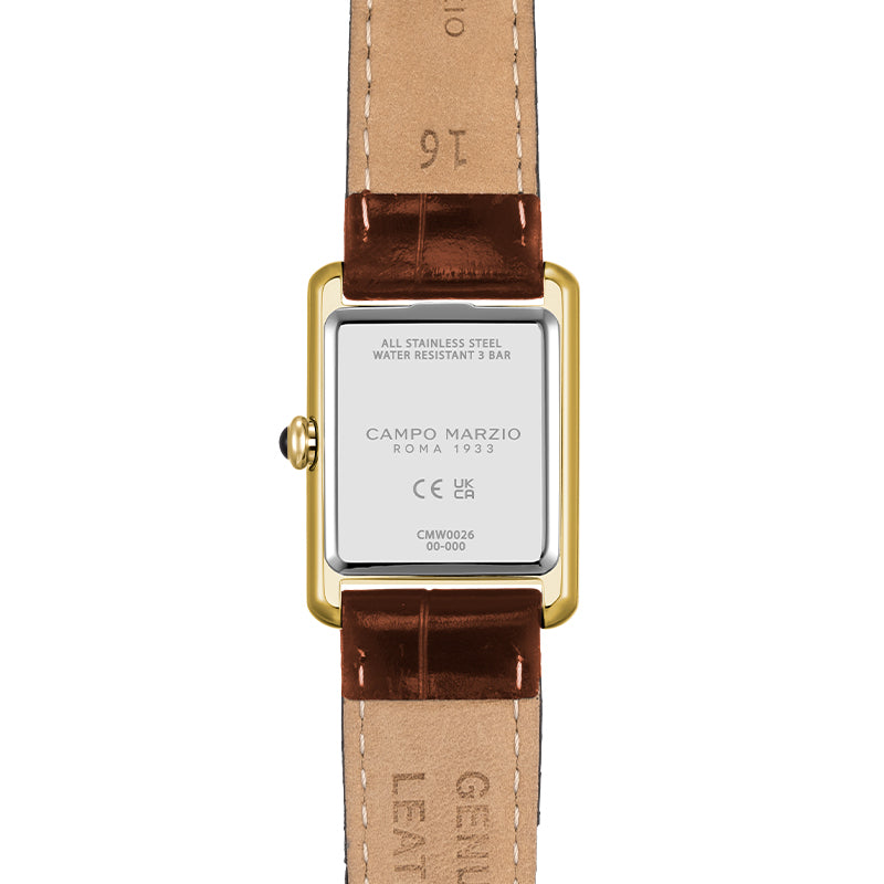 ROME LEATHER STRAP WATCH - CMW0037