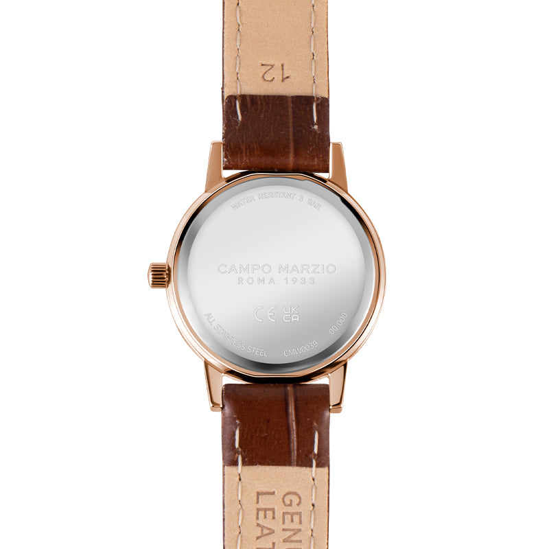 BARI LEATHER STRAP WATCH - CMW0040