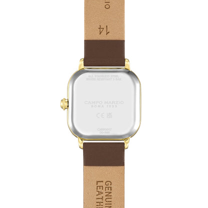TURIN LEATHER STRAP WATCH - CMW0017