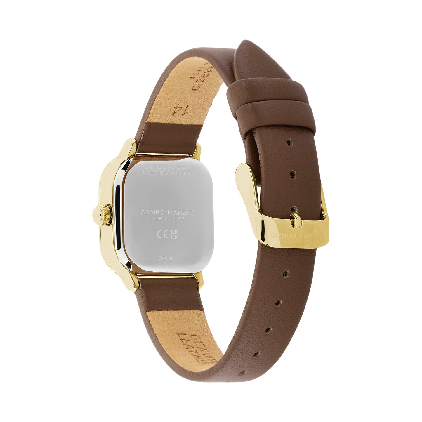 TURIN LEATHER STRAP WATCH - CMW0017
