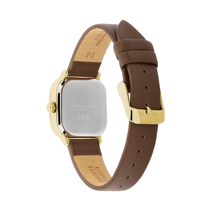 TURIN LEATHER STRAP WATCH - CMW0017