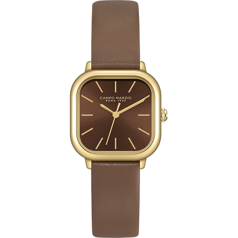 TURIN LEATHER STRAP WATCH - CMW0017