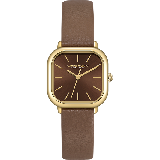 TURIN LEATHER STRAP WATCH - CMW0017