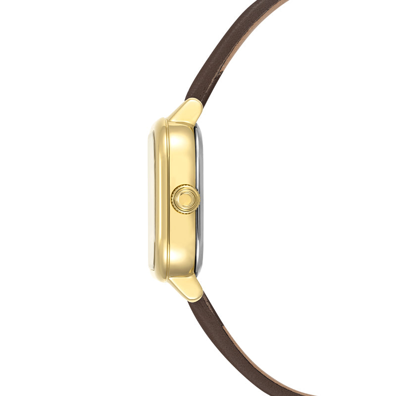 TURIN LEATHER STRAP WATCH - CMW0017